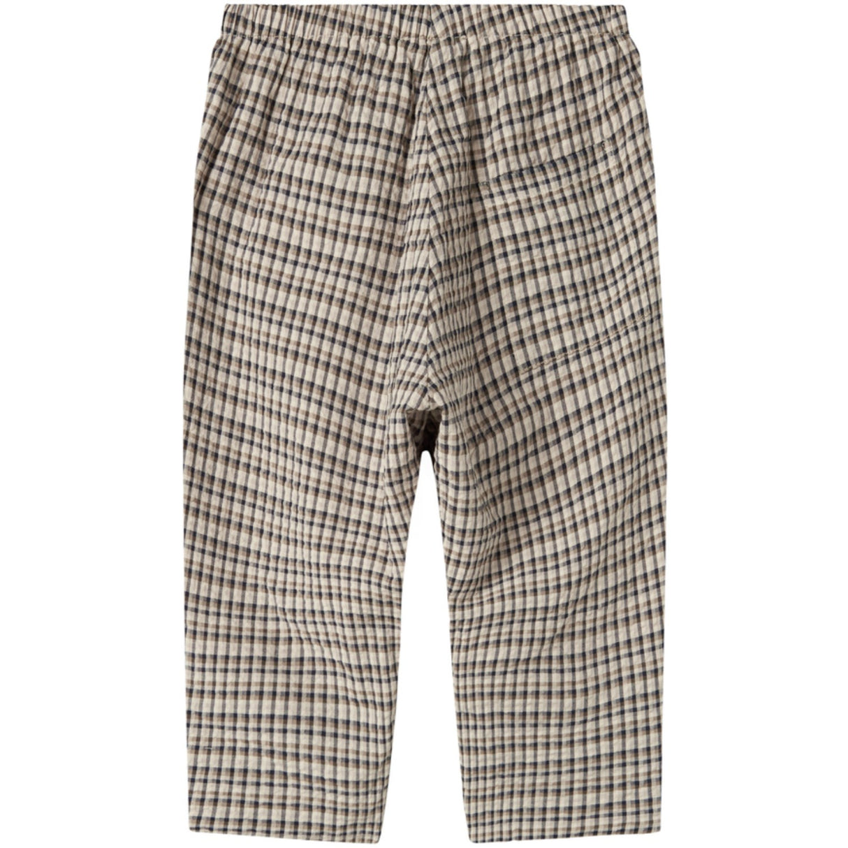 MarMar Seersucker Check Pilot Navy Check Palle Bukser