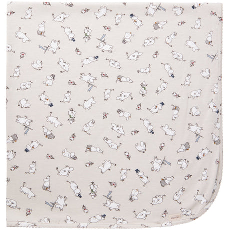MarMar New Born Modal Smooth Print Moomin Alida Tæppe