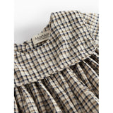 MarMar Seersucker Check Pilot Navy Check Dulle Kjole