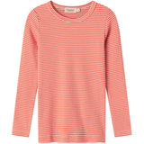 MarMar Modal Fine Rib Red Stripe Tani Bluse