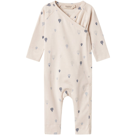 MarMar New Born Modal Smooth Print Air Balloon Rulo Onesies