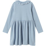 MarMar Modal Fine Rib Blue Stripe Dama LS Kjole