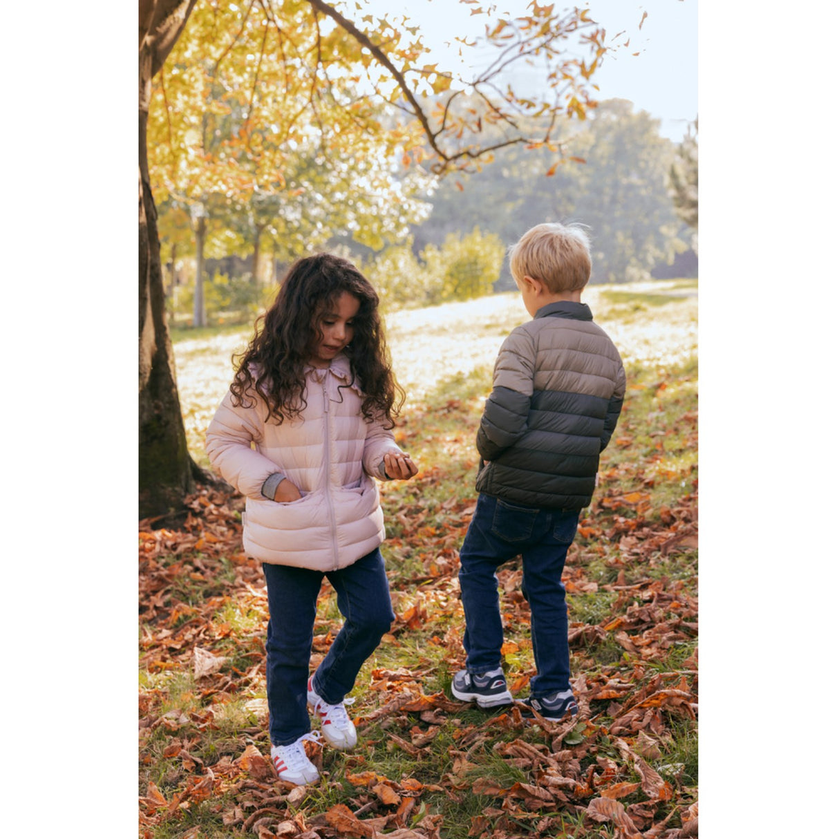 MarMar Vegan Puffer Coal Block Owe Jakke