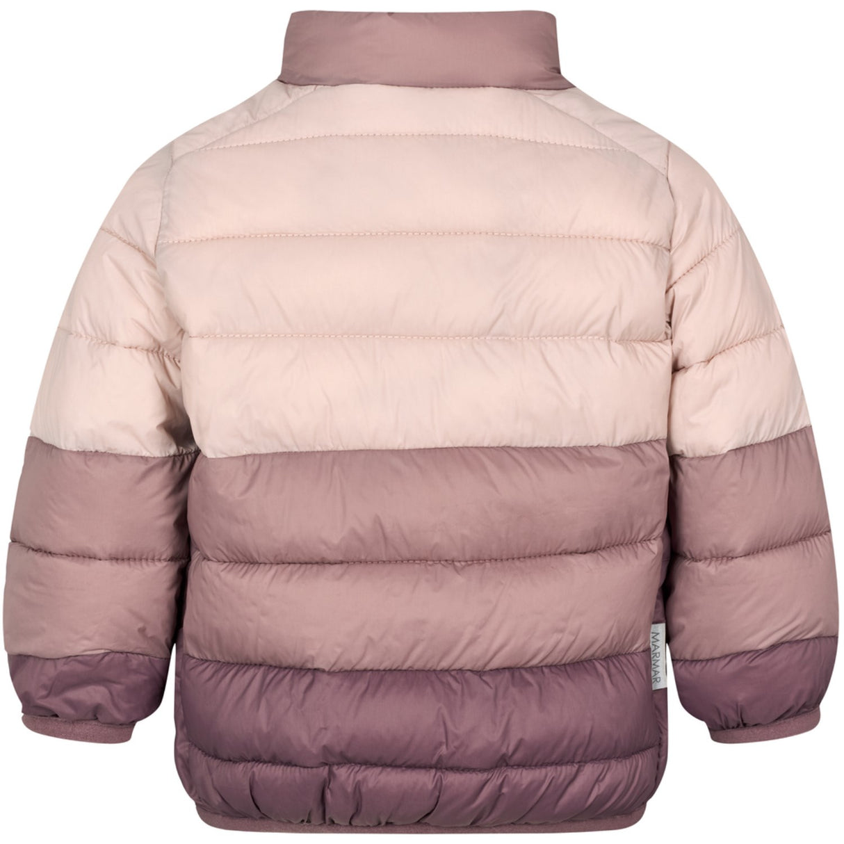 MarMar Vegan Puffer Plum Shadow Block Owe Jakke