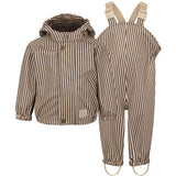 MarMar Rainwear Brown Stripe Oddy Sæt