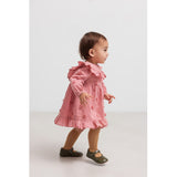 MarMar Embroidery Pink Delight Deas LS Kjole