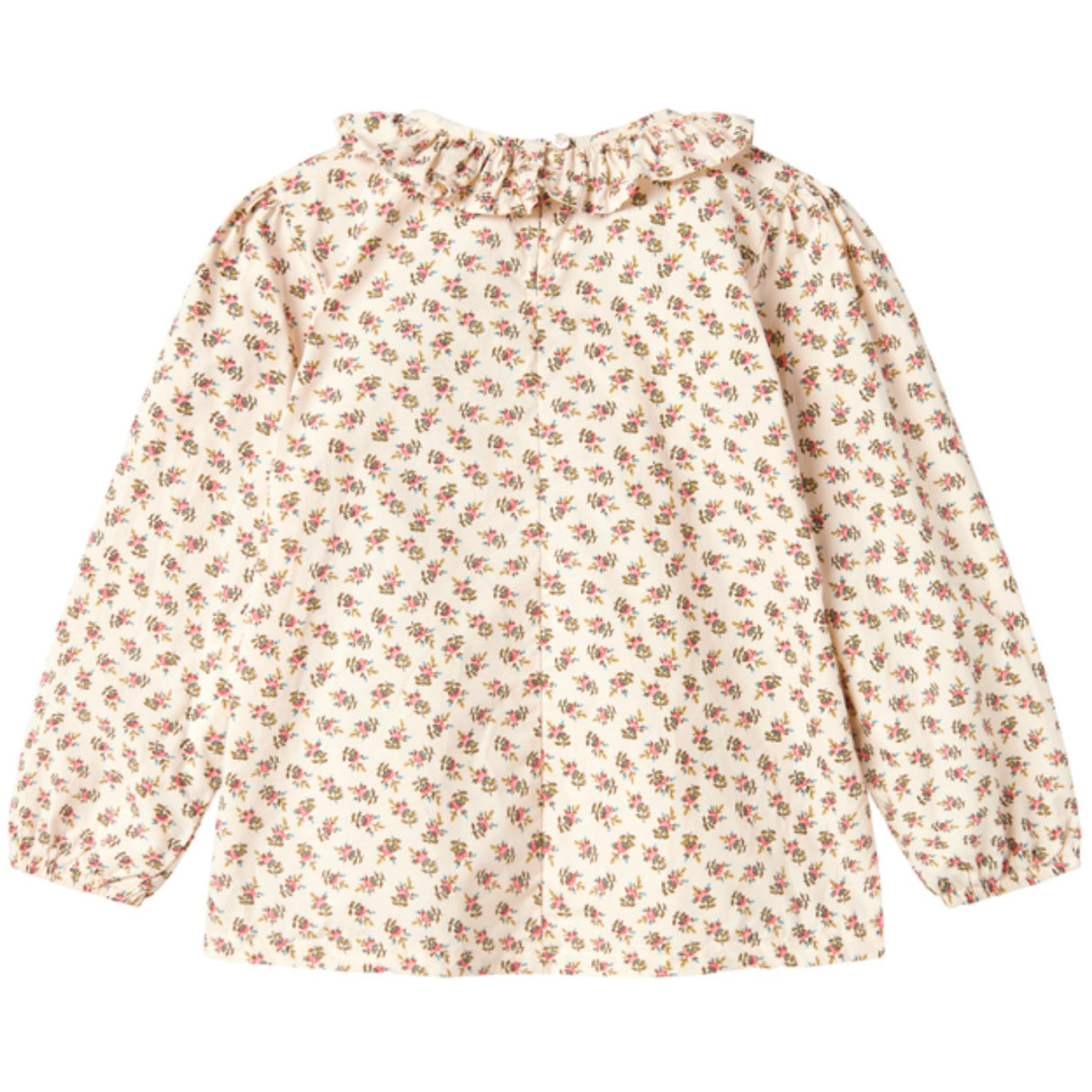 MarMar Poplin Japanese Flower Talsa LS Bluse