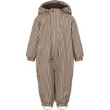MarMar Rainwear Fleece Brown Stripe Orion Dragt