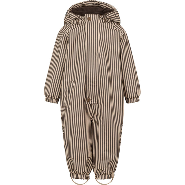 MarMar Rainwear Fleece Brown Stripe Orion Dragt