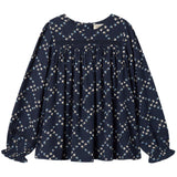 MarMar Viscose Twill French Flower Tuka LS Bluse