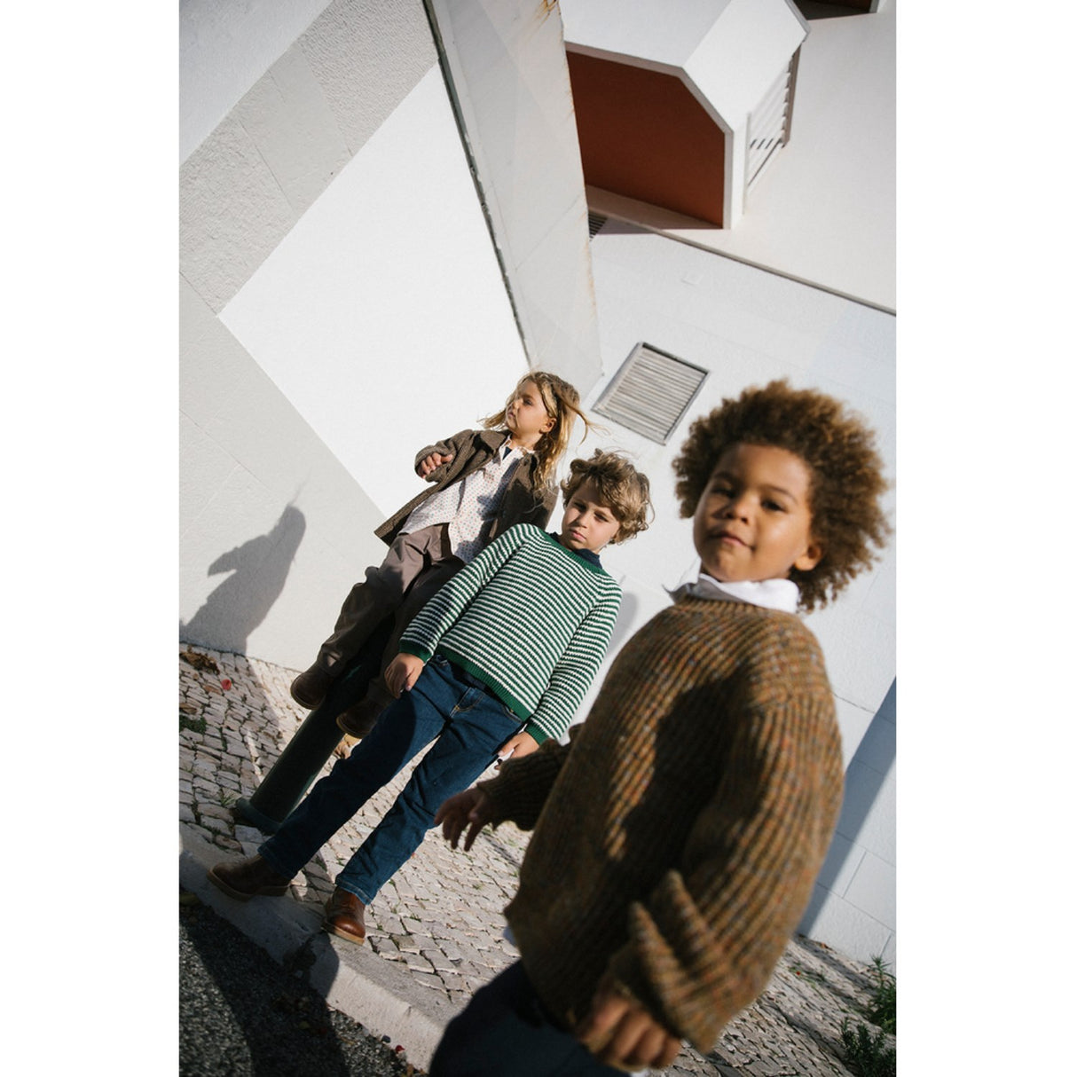 MarMar Cotton Knit Spacedye Dark Bronze Space Teno Strik