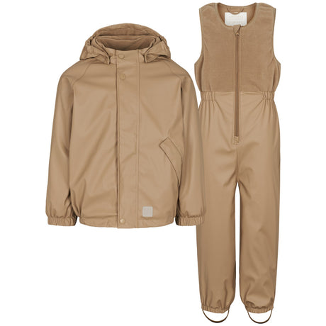 MarMar Rainwear Fleece Sepia Brown Obo Sæt