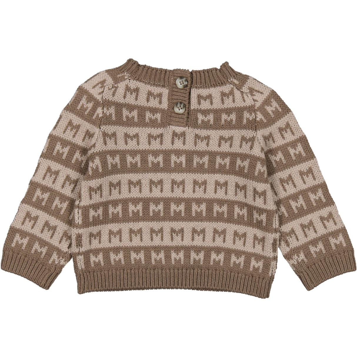 MarMar Heavy Knit Pattern Terre Stripe Talmi B Strik Bluse