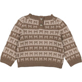 MarMar Heavy Knit Pattern Terre Stripe Talmi B Strik Bluse