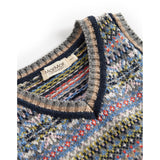 MarMar Light Cotton Wool Fair Isle Fair Isle Taj B Strikket Vest