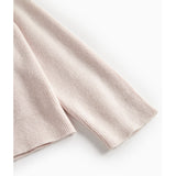 MarMar Light Cotton Wool Rib Vanilla Tilda Strik Cardigan