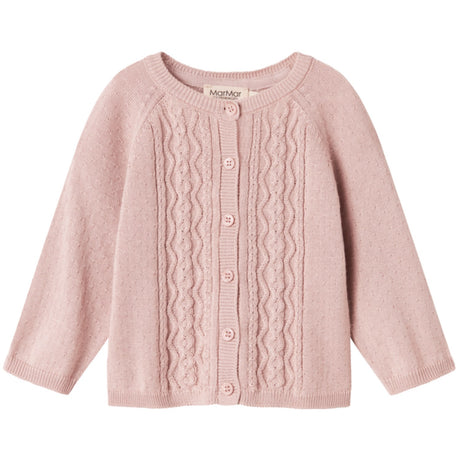MarMar Modal Mix Cable Faded Rose Totti Strik Cardigan