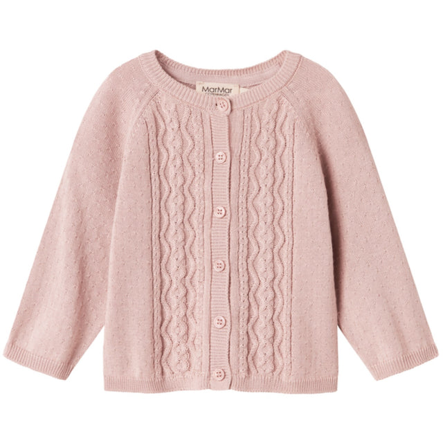 MarMar Modal Mix Cable Faded Rose Totti Strik Cardigan