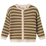 MarMar Modal Mix Stripe Cashew Mel. Stripe Tob Strik Cardigan