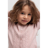MarMar Modal Mix Cable Faded Rose Totti Strik Cardigan