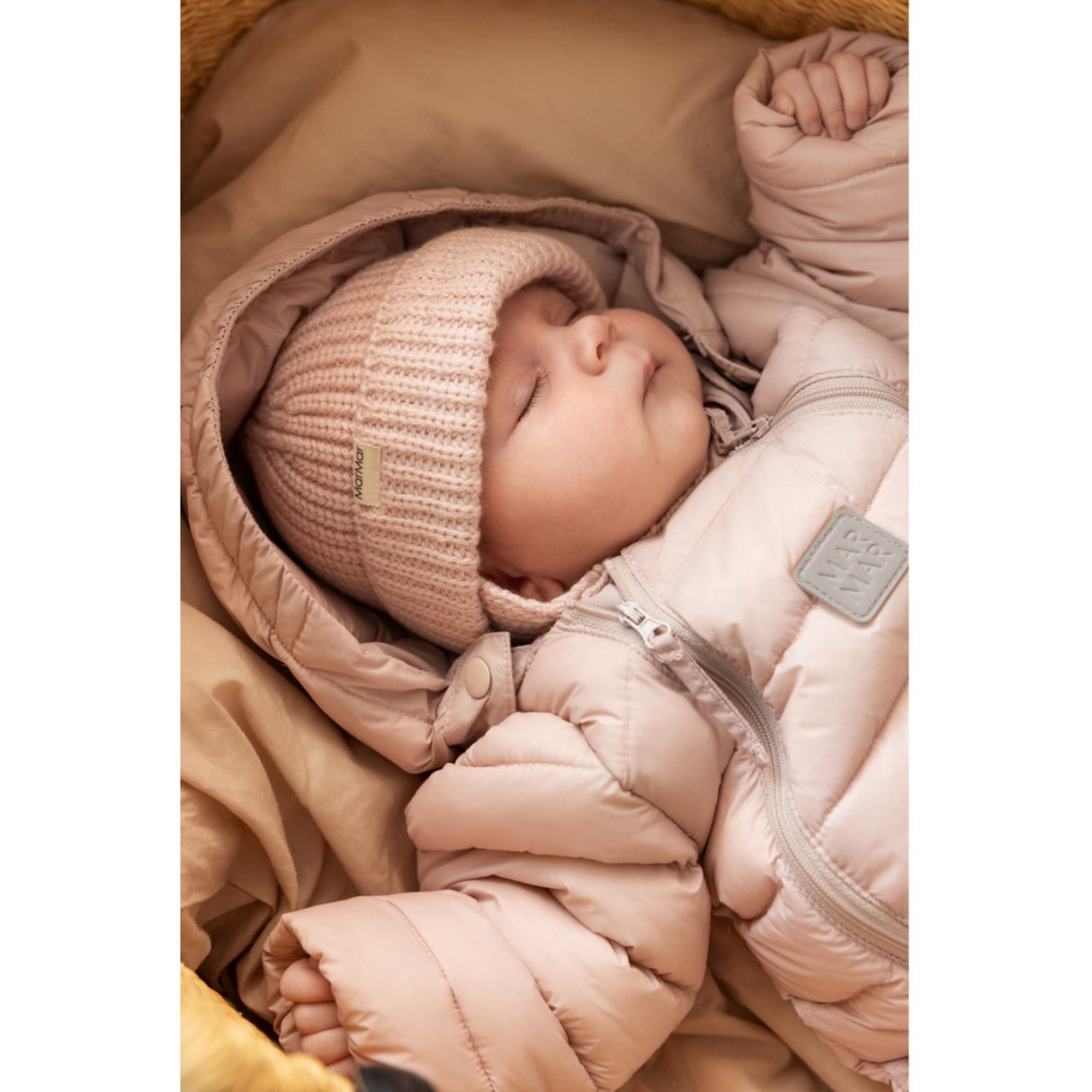 MarMar Heavy Knit Fisherman Cream Taupe Atlas Strik Hue