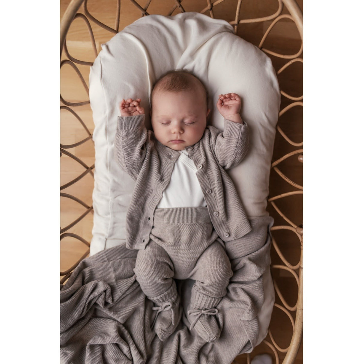 MarMar Modal Mix Pearl Cashew Melange Pira Strik Bukser