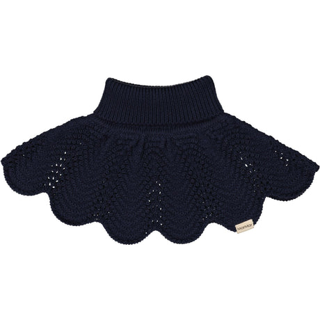 MarMar Light Cotton Wool Lace Ink Strikket Halsedisse