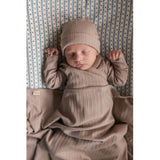 MarMar New Born Modal Pointelle Rib Soft Beige Aiko Hue