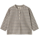 MarMar Seersucker Check Pilot Navy Check Totoro Skjorte