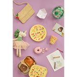 Rice Unicorn Love Print Melamine Rund Børnetallerken