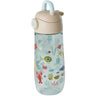 Rice Blue Ocean Print Plastic Kids Drikkeflaske 550 Ml
