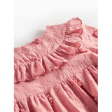 MarMar Embroidery Pink Delight Deas LS Kjole