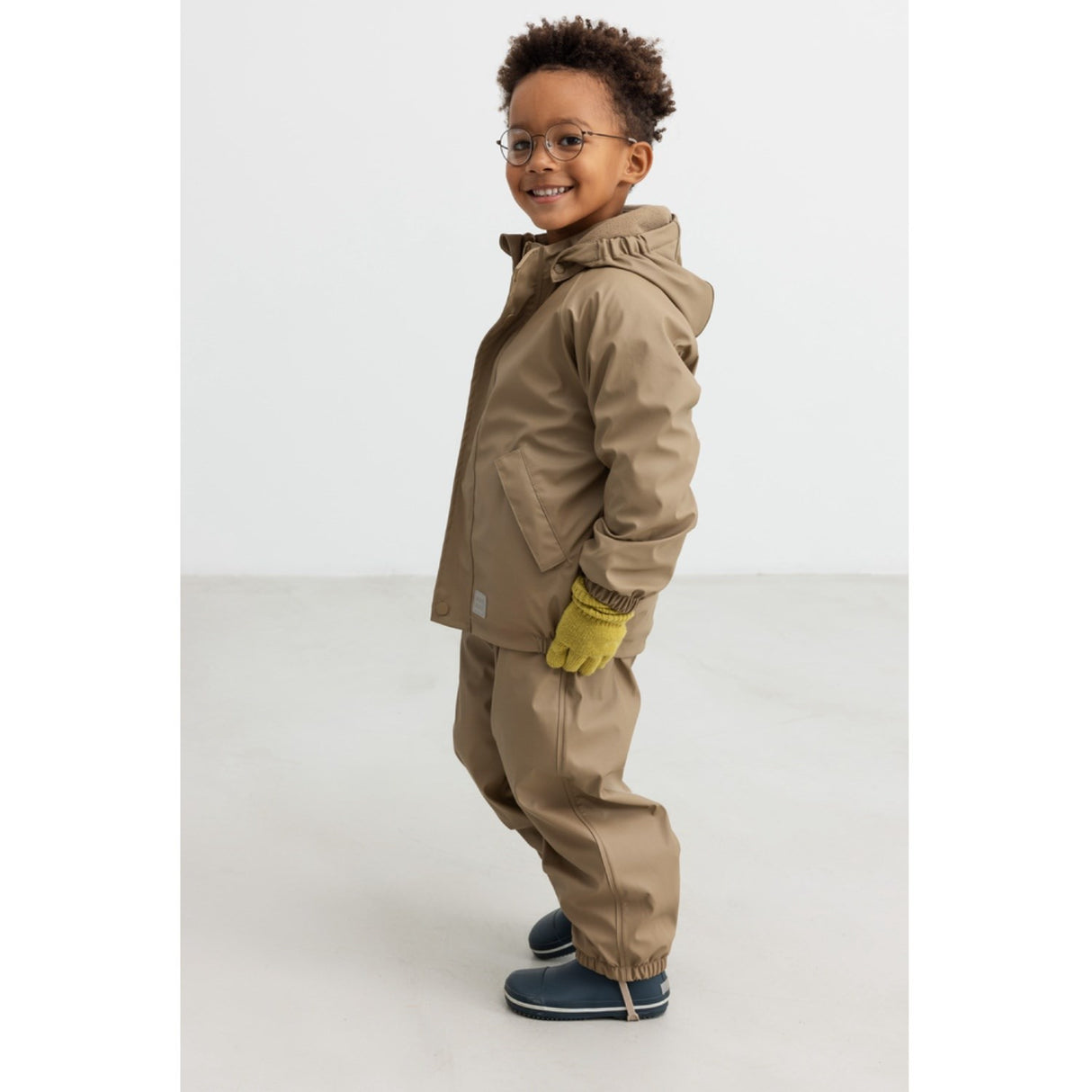 MarMar Rainwear Fleece Sepia Brown Obo Sæt