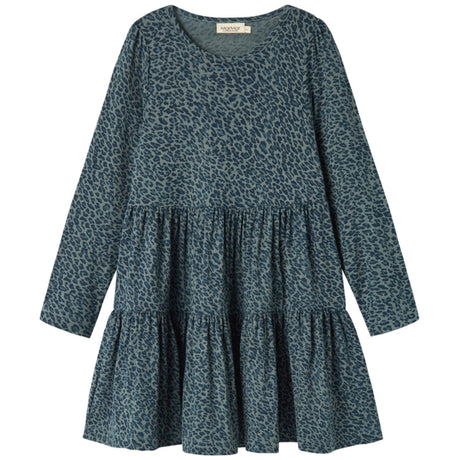 MarMar Leopard Dusty Green Leo Leo Dolly Kjole