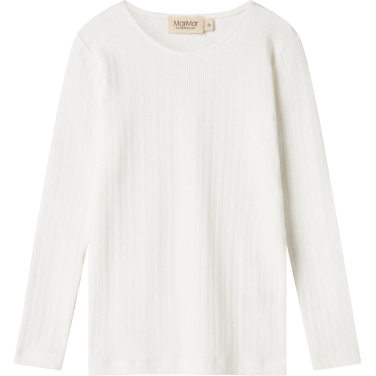 MarMar Modal Pointelle Gentle White Tamra Bluse