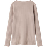 MarMar Modal Pointelle Rib Soft Beige Tamra Bluse
