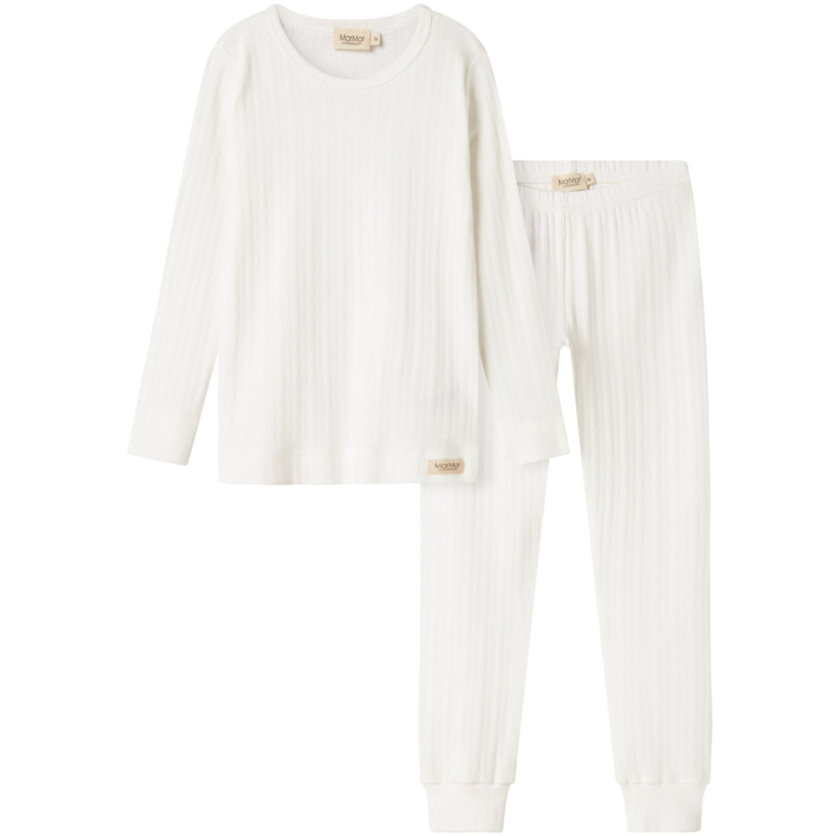 MarMar Modal Pointelle Gentle White Nattøj