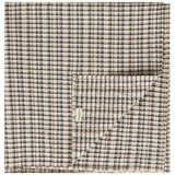 MarMar Seersucker Check Pilot Navy Check Airo Tørklæde