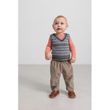 MarMar Light Cotton Wool Fair Isle Fair Isle Taj B Strikket Vest