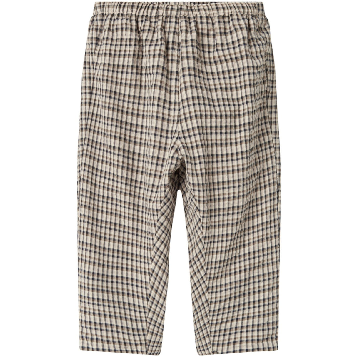 MarMar Seersucker Check Pilot Navy Check Palle Bukser