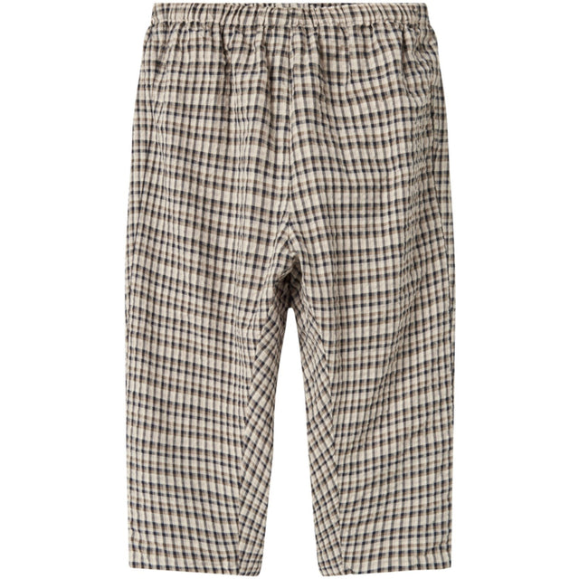 MarMar Seersucker Check Pilot Navy Check Palle Bukser