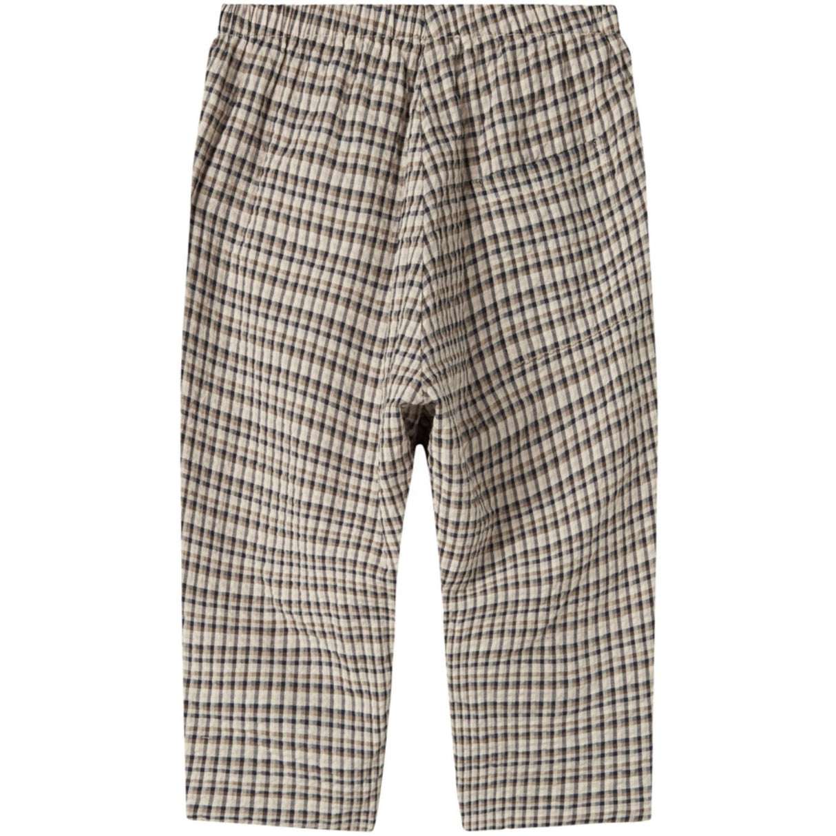 MarMar Seersucker Check Pilot Navy Check Palle Bukser