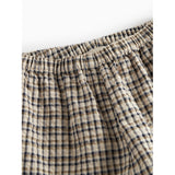 MarMar Seersucker Check Pilot Navy Check Palle Bukser