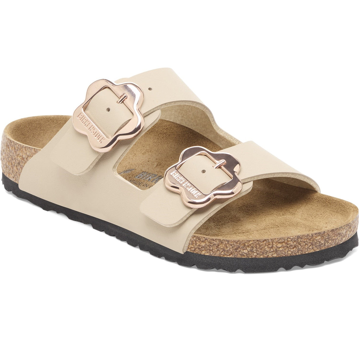 Birkenstock Arizona Kids Flower Buckle BF Sandcastle