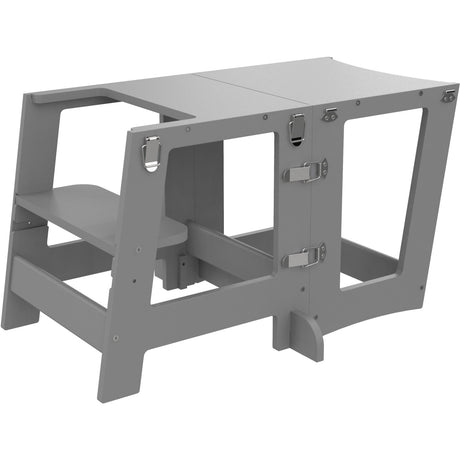 HEMMINGSEN Kids Maya Foldbart Læringstårn Grå