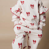 That's Mine Rouge Boucle Amelia Sweatshirt