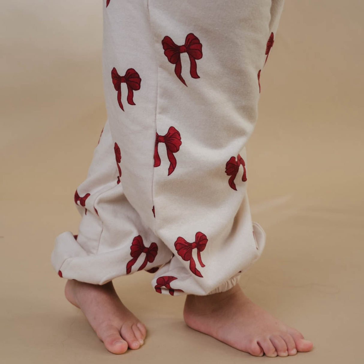 That's Mine Rouge Boucle Elsa Sweatpants