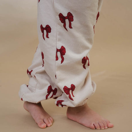 That's Mine Rouge Boucle Elsa Sweatpants