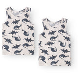 That's Mine Mono Dino Emil Tanktop 2-Pak