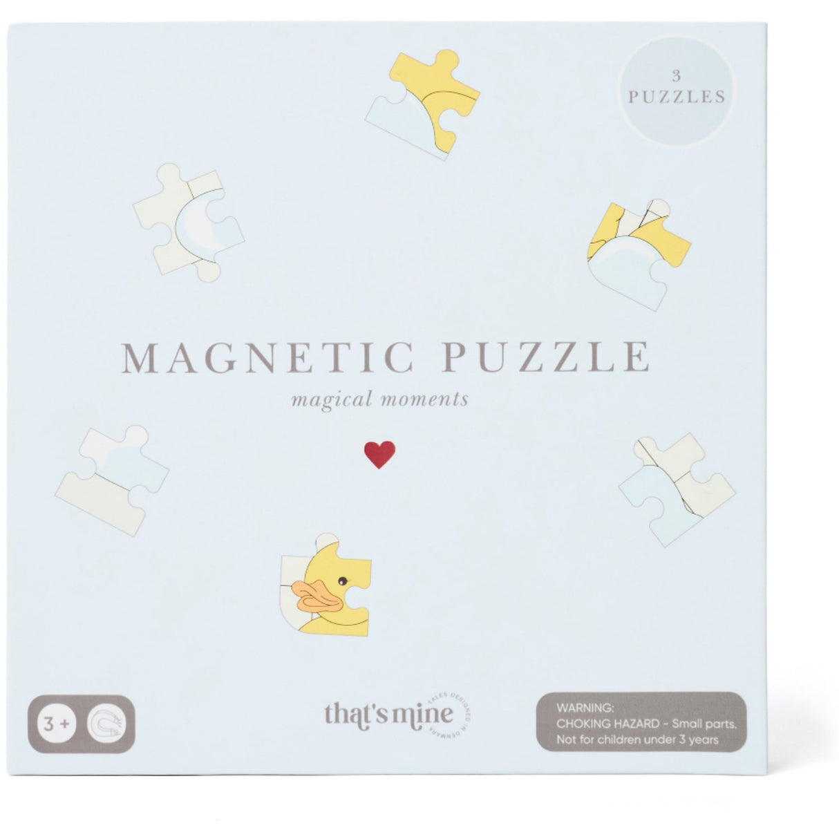 That's Mine Dino Ricki Puslespil Bog